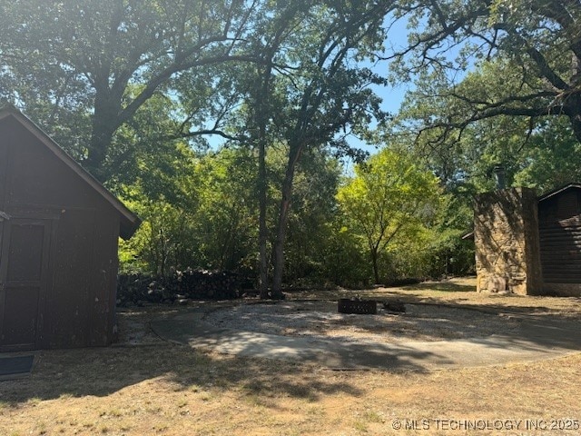 13248 Spelling Rd, Davis, OK 73030 - view of yard