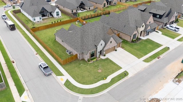 5918 E 127th Pl S, Tulsa, OK 74008 - aerial view of residential area