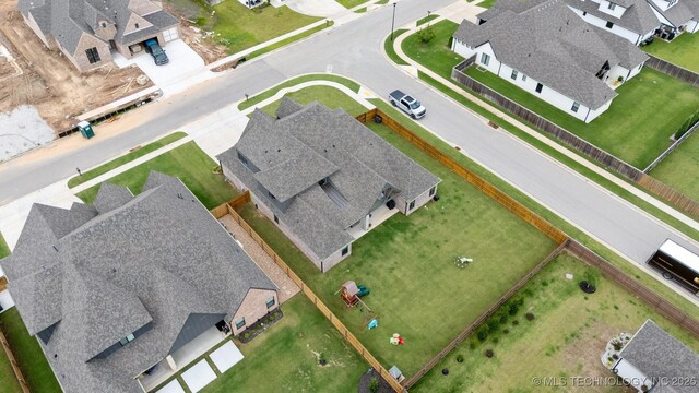 5918 E 127th Pl S, Tulsa, OK 74008 - aerial view of residential area