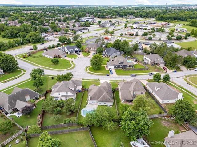 1105 N Joshua Ave, Broken Arrow, OK 74012 - aerial view of residential area