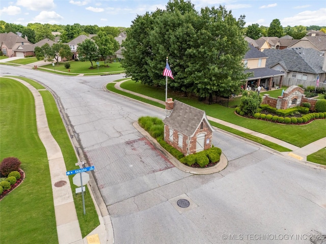 1105 N Joshua Ave, Broken Arrow, OK 74012 - aerial perspective of suburban area
