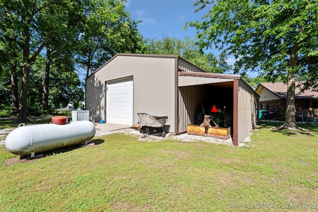 1485 Old Ketchum Rd, Langley, OK 74350 - view of outdoor structure with central AC