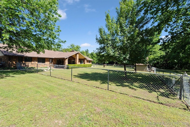 1485 Old Ketchum Rd, Langley, OK 74350 - view of yard