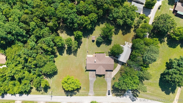 1485 Old Ketchum Rd, Langley, OK 74350 - aerial view