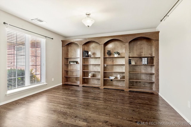 1620 E Granger St, Broken Arrow, OK 74012 - unfurnished room with dark wood-style floors and baseboards