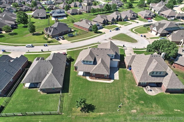 1620 E Granger St, Broken Arrow, OK 74012 - aerial view of property's location with nearby suburban area
