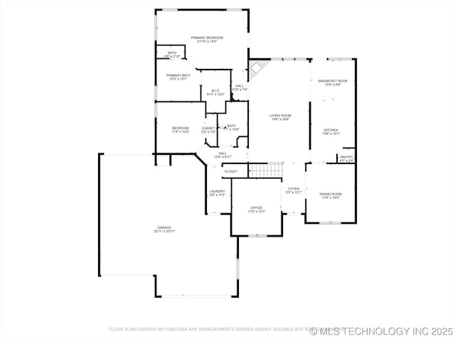 1620 E Granger St, Broken Arrow, OK 74012 - room layout