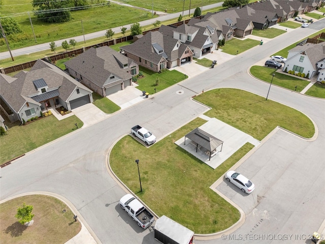 10215 E 121st Pl S, Bixby, OK 74008 - aerial view of residential area