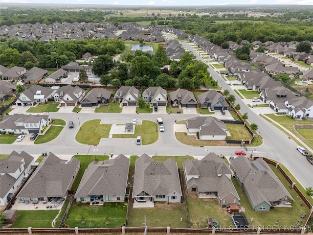 10215 E 121st Pl S, Bixby, OK 74008 - aerial view of property's location with nearby suburban area