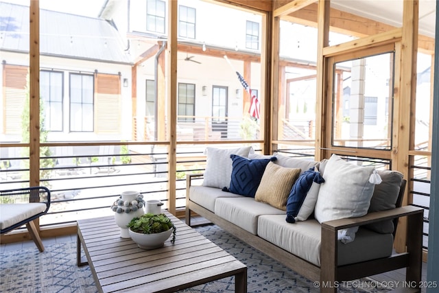 67 Lower Green Way Unit B, Carlton Landing, OK 74432 - view of sunroom
