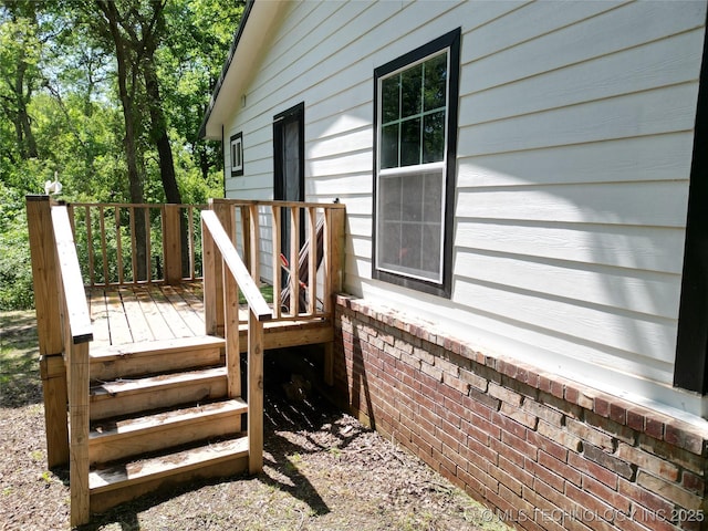 914 3rd Ave NE, Ardmore, OK 73401 - view of wooden deck
