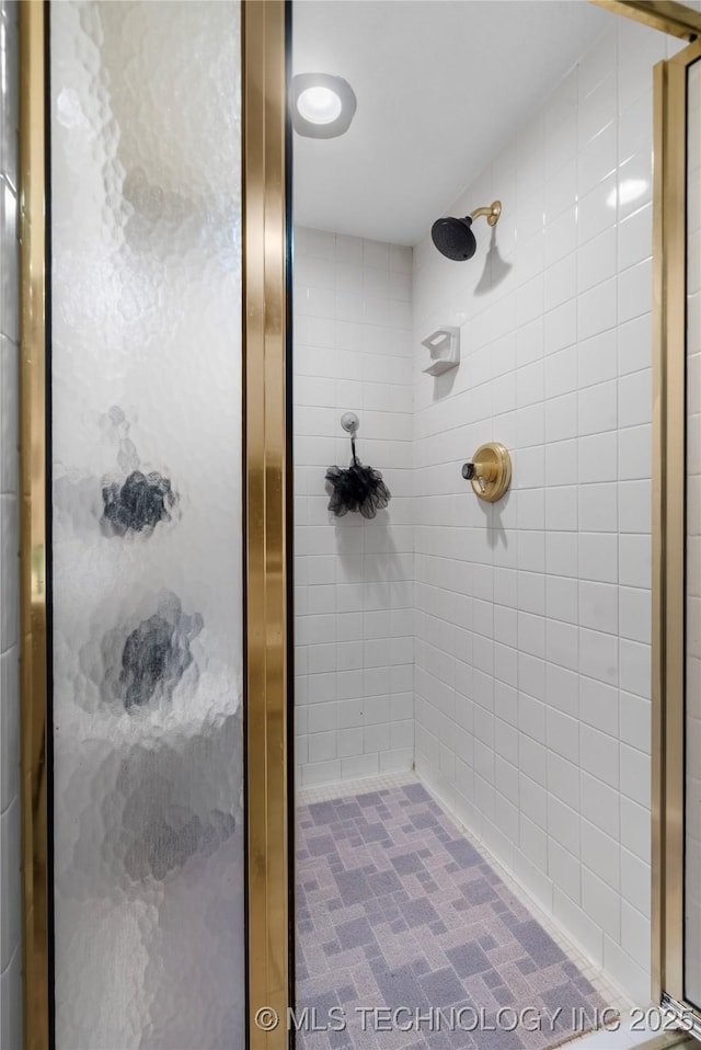 11937 S 18th St, Jenks, OK 74037 - full bathroom featuring a shower stall