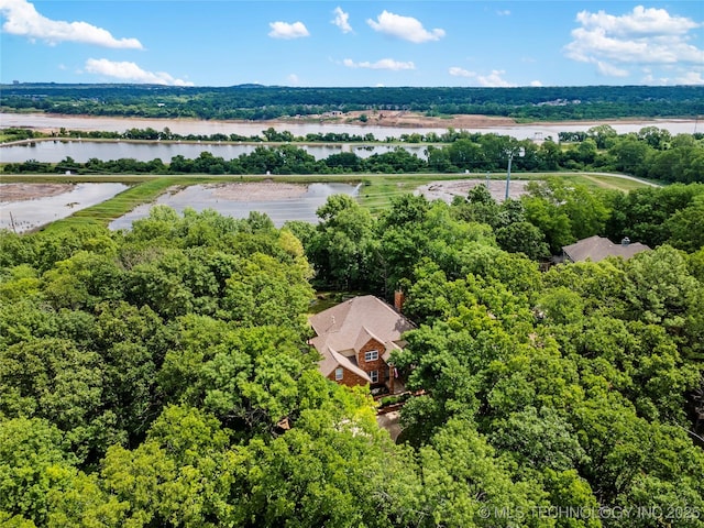 11937 S 18th St, Jenks, OK 74037 - aerial view of a large body of water