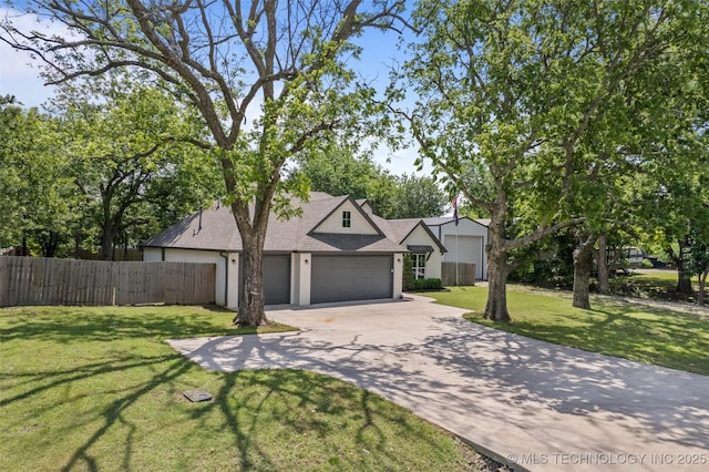 21893 S Arlene Dr, Claremore, OK 74019 - view of front of home featuring concrete driveway and a shingled roof