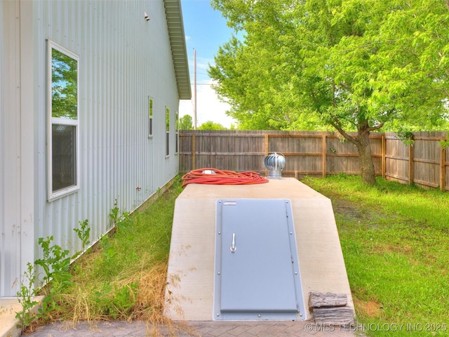 23814 E 91st St S, Broken Arrow, OK 74014 - entry to storm shelter
