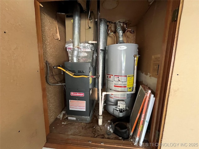 1700 S Cypress Ave, Broken Arrow, OK 74012 - utilities featuring water heater and heating unit