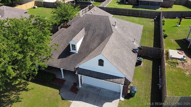 15310 E 89th Pl, Owasso, OK 74055 - view from above of property