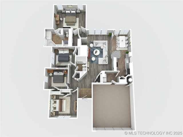 15310 E 89th Pl, Owasso, OK 74055 - room layout