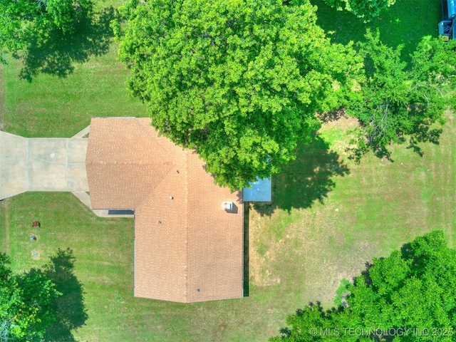 703 NE 8th St, Wagoner, OK 74467 - view from above of property