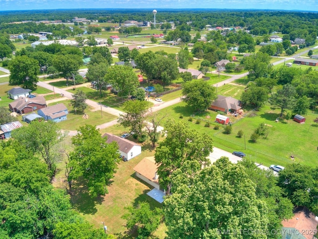 703 NE 8th St, Wagoner, OK 74467 - aerial view of property and surrounding area