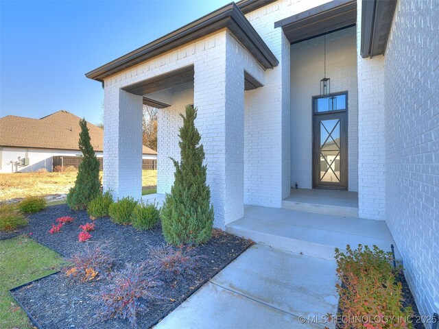 4011 W Baton Rouge St, Broken Arrow, OK 74011 - entrance to property with brick siding