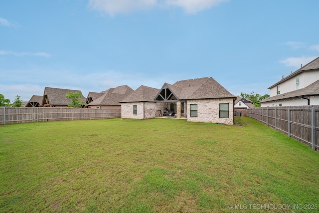 12419 S 102nd E Ave, Bixby, OK 74008 - back of property with brick siding and roof with shingles