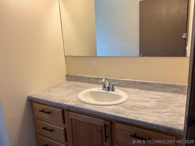 305 N 10th St, Hartshorne, OK 74547 - bathroom with vanity