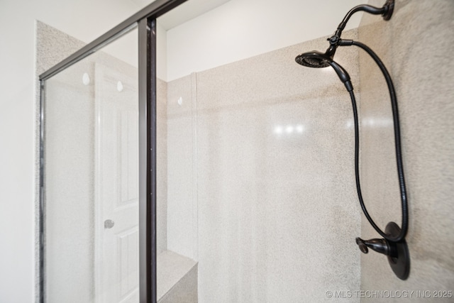 16210 E 49th St, Tulsa, OK 74134 - bathroom with a shower with shower door