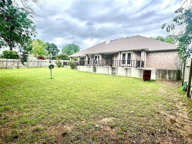 1403 NW Mimosa Cir, Stigler, OK 74462 - view of yard