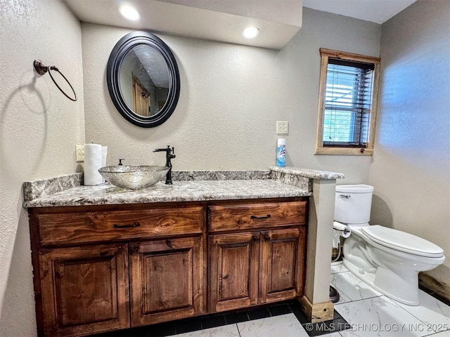 31663 S 530th Rd, Cookson, OK 74427 - bathroom with toilet and vanity