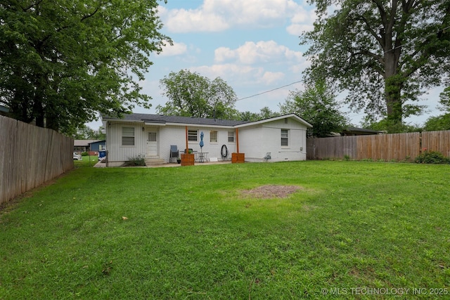 4524 E 45th St, Tulsa, OK 74135 - rear view of property with a patio area