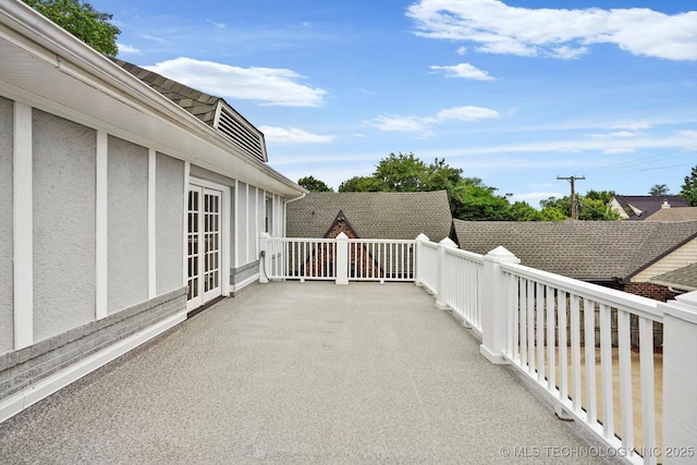 1241 E 29th St, Tulsa, OK 74114 - patio / terrace with french doors