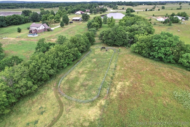 14355 N Trenton Ave, Skiatook, OK 74070 - aerial view of property's location featuring rural landscape