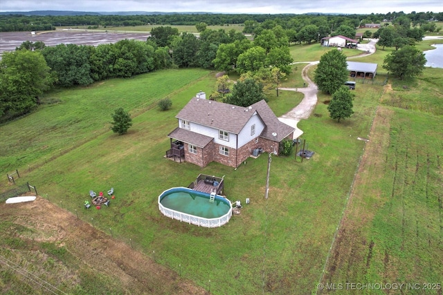 14355 N Trenton Ave, Skiatook, OK 74070 - aerial view of sparsely populated area