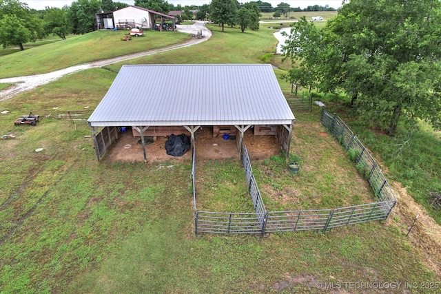 14355 N Trenton Ave, Skiatook, OK 74070 - view from above of property