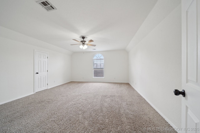 9227 S 95th E Ave, Tulsa, OK 74133 - carpeted empty room featuring ceiling fan and baseboards
