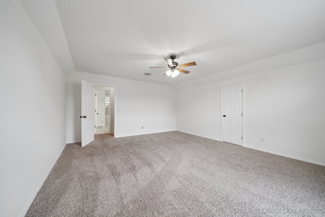 9227 S 95th E Ave, Tulsa, OK 74133 - unfurnished room featuring a ceiling fan, carpet, and baseboards