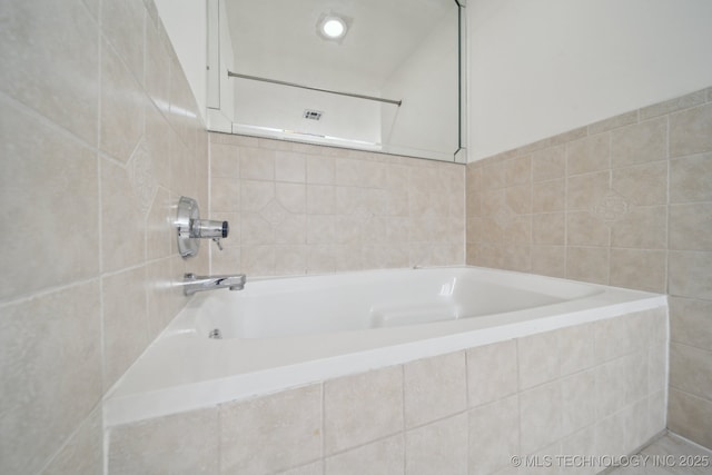 9227 S 95th E Ave, Tulsa, OK 74133 - bathroom with tiled tub