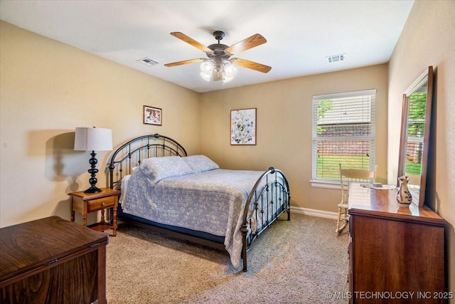 15065 N 148th Ave E, Collinsville, OK 74021 - carpeted bedroom with ceiling fan and baseboards