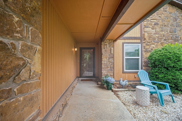 2630 W Boston Pl, Broken Arrow, OK 74012 - property entrance featuring stone siding