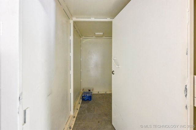 11715 S 93rd E Ave, Bixby, OK 74008 - hall with concrete floors