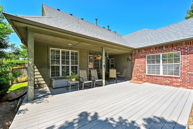 11715 S 93rd E Ave, Bixby, OK 74008 - view of deck