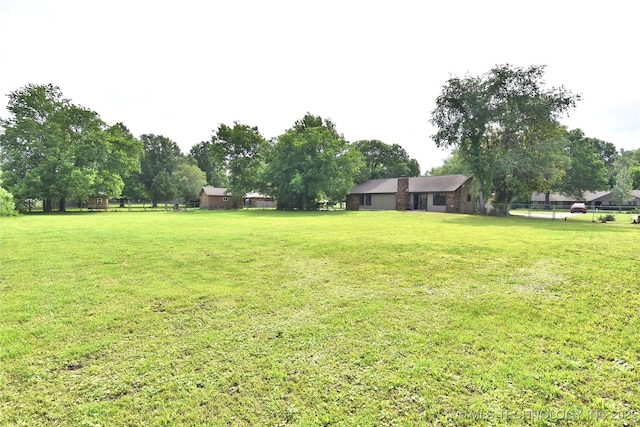 134 Spunky Creek Dr, Catoosa, OK 74015 - view of yard with view of scattered trees