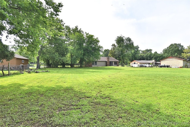 134 Spunky Creek Dr, Catoosa, OK 74015 - view of yard