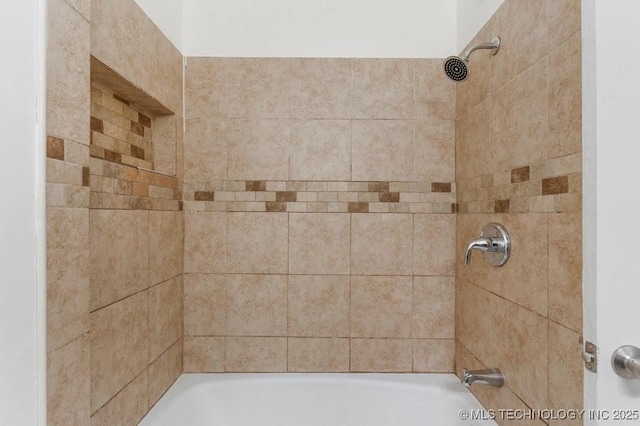349 S 185th E Ave, Tulsa, OK 74108 - bathroom with washtub / shower combination