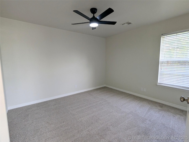 7870 N 163rd E Ct, Owasso, OK 74055 - carpeted empty room featuring ceiling fan and baseboards