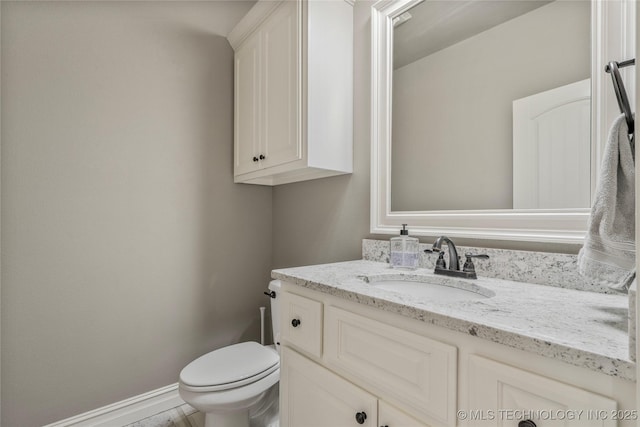 12934 S 2nd St, Jenks, OK 74037 - half bathroom with vanity and toilet