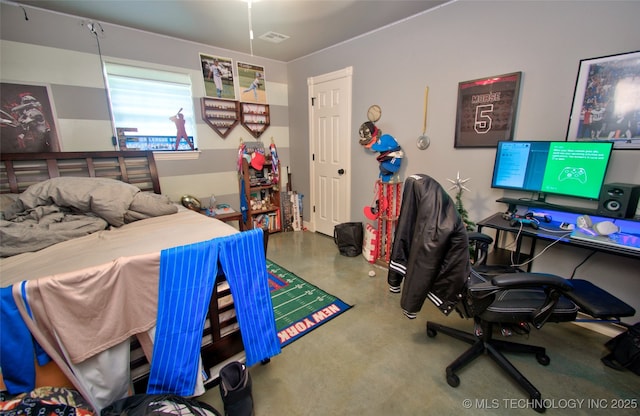 2430 S 31st St E, Muskogee, OK 74403 - bedroom featuring an office area