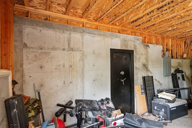 5687 Lake Jackson Rd, Mounds, OK 74047 - misc room with electric panel