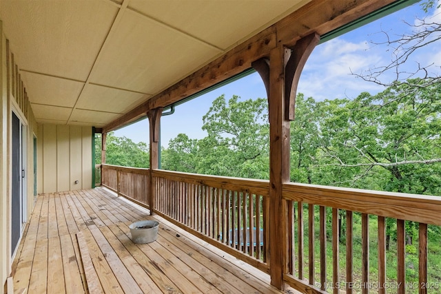 5687 Lake Jackson Rd, Mounds, OK 74047 - view of deck